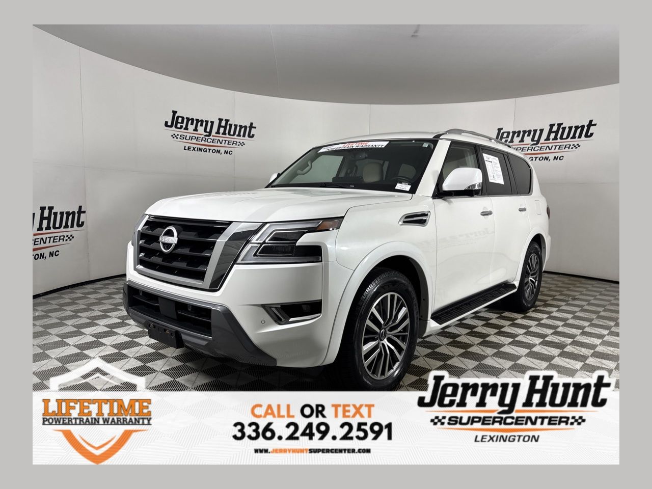 Aspen White Tricoat 2024 Nissan Armada SUV / Crossover Four-Wheel Drive 7-Speed Automatic