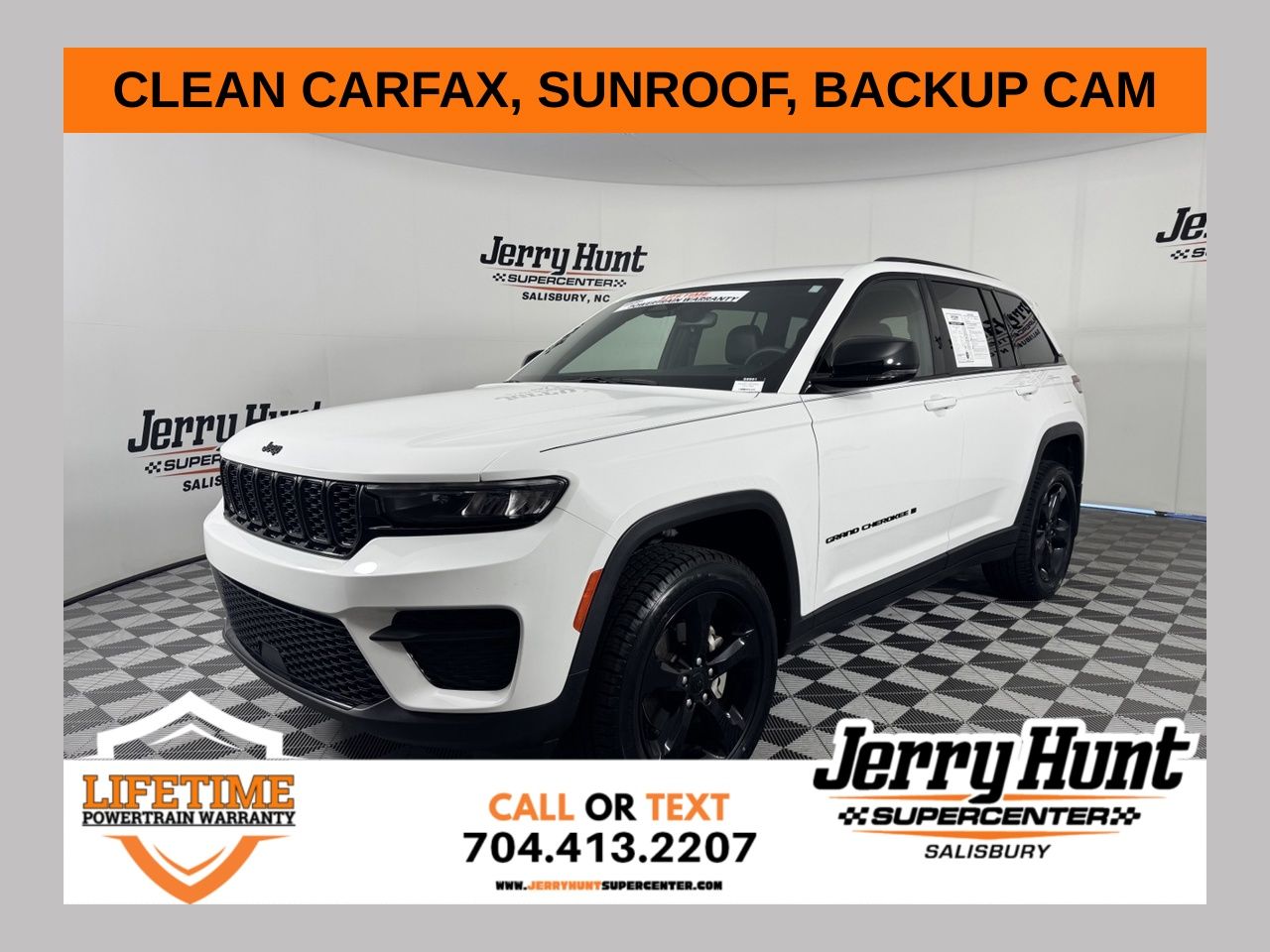 Bright White Clearcoat 2023 Jeep Grand Cherokee SUV / Crossover 4X2 8-Speed Automatic
