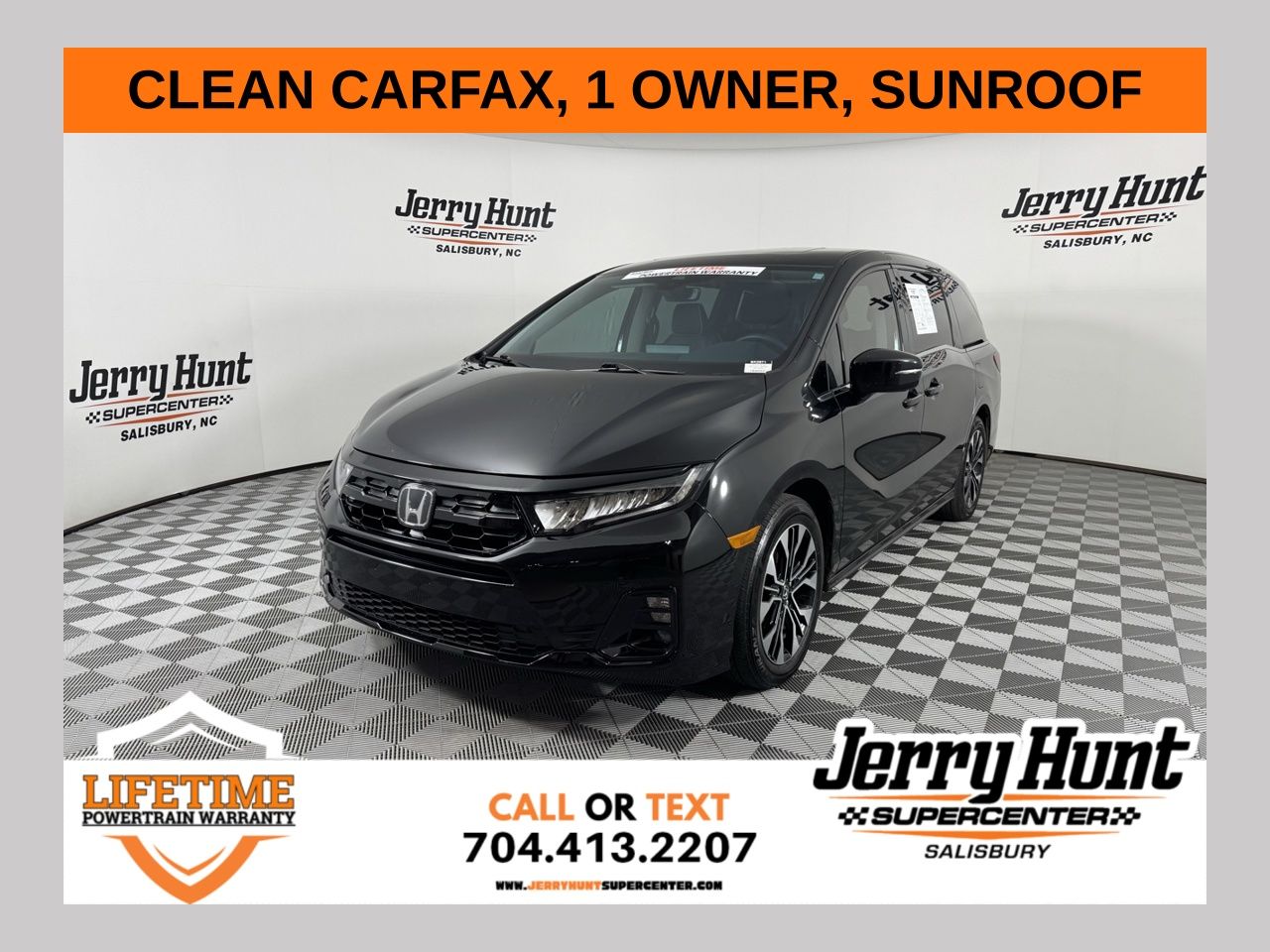 Crystal Black Pearl 2025 Honda Odyssey Elite FWD Minivan Front-Wheel Drive Automatic