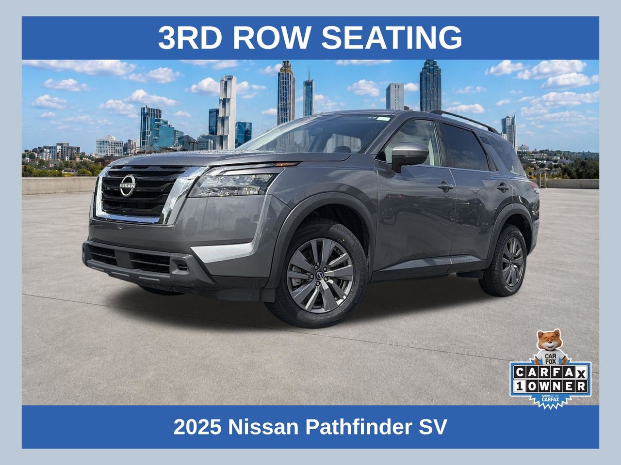 Gray (Gun Metallic) 2025 Nissan Pathfinder SUV / Crossover Front-Wheel Drive 9-Speed Automatic