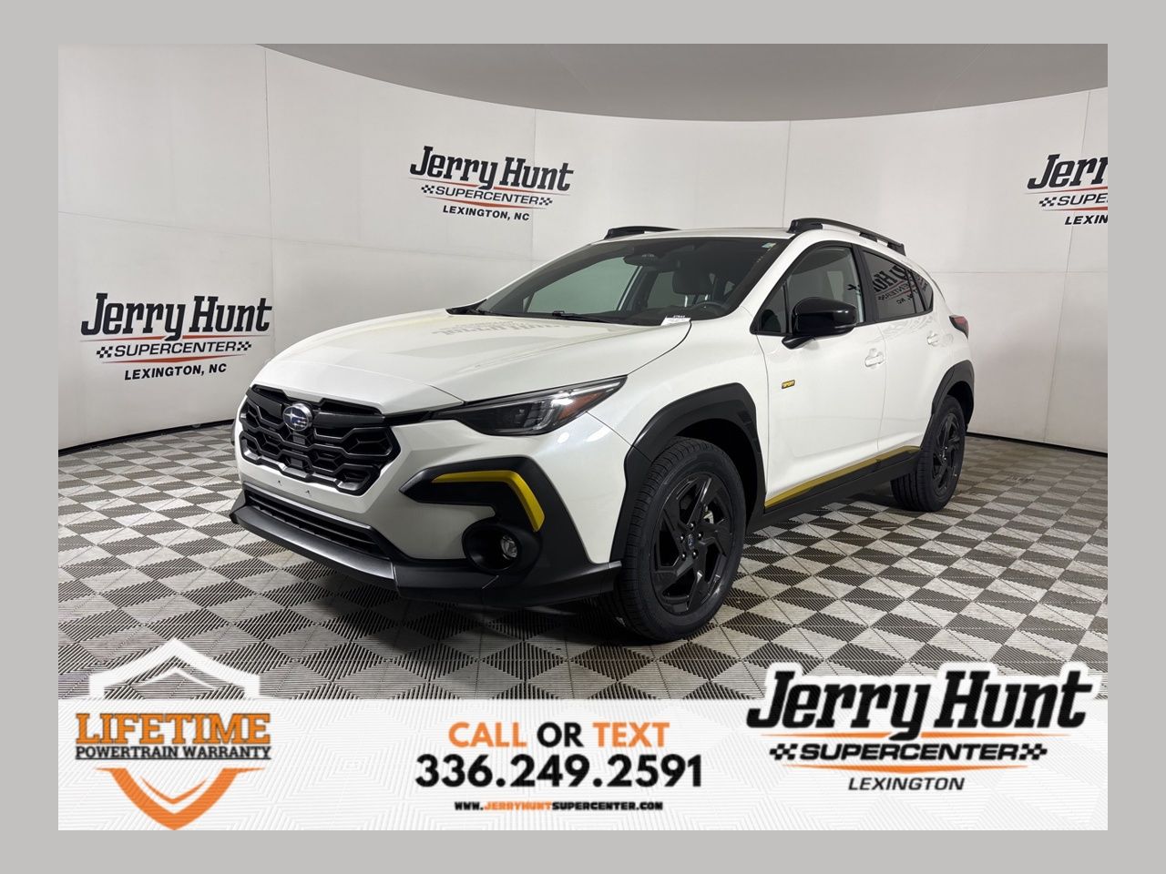 Crystal White Pearl 2024 Subaru Crosstrek Sport AWD SUV / Crossover All-Wheel Drive Continuously Variable Transmission