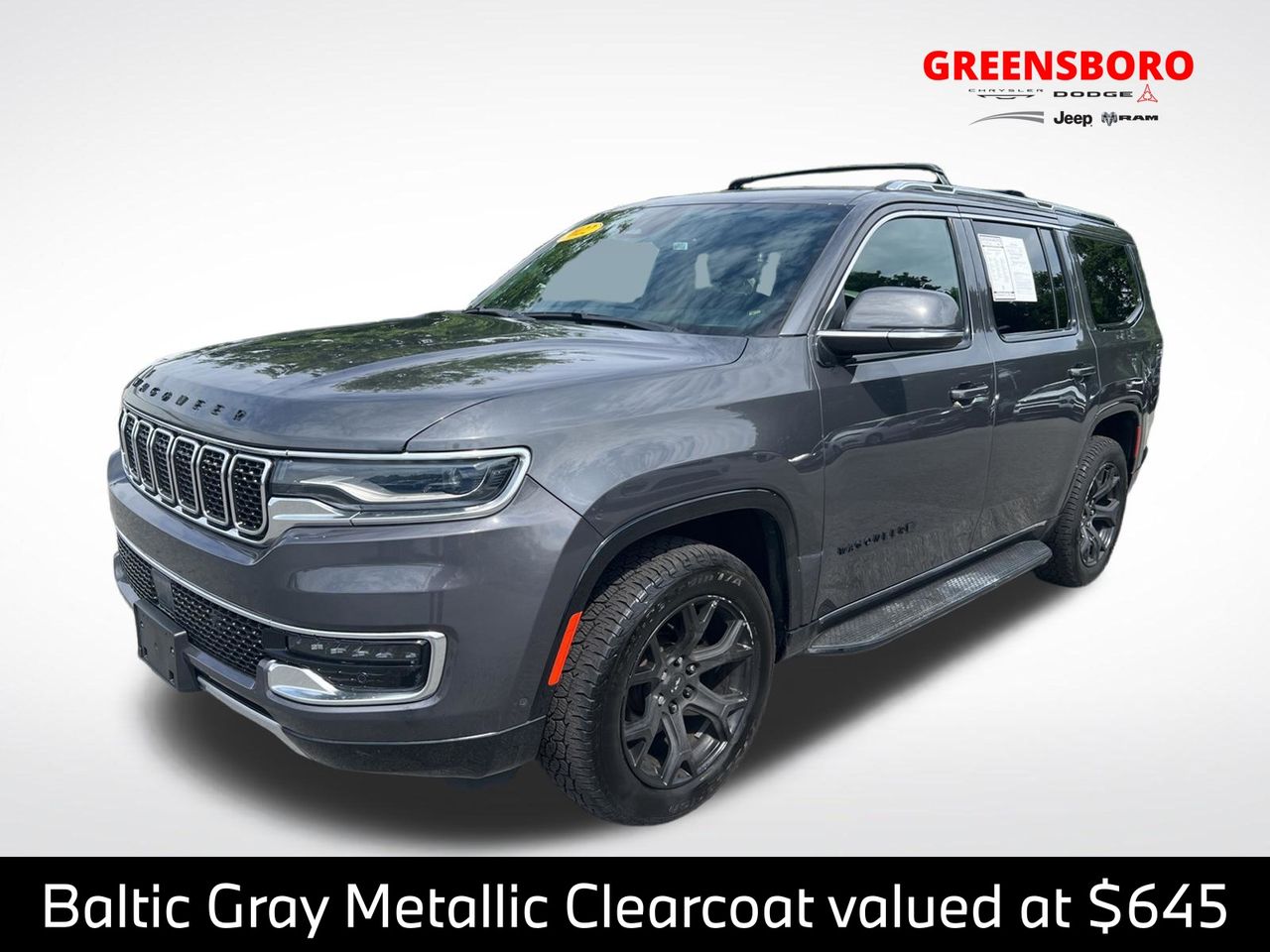 Baltic Gray Metallic Clearcoat 2022 Jeep Wagoneer SUV / Crossover Four-Wheel Drive 8-Speed Automatic