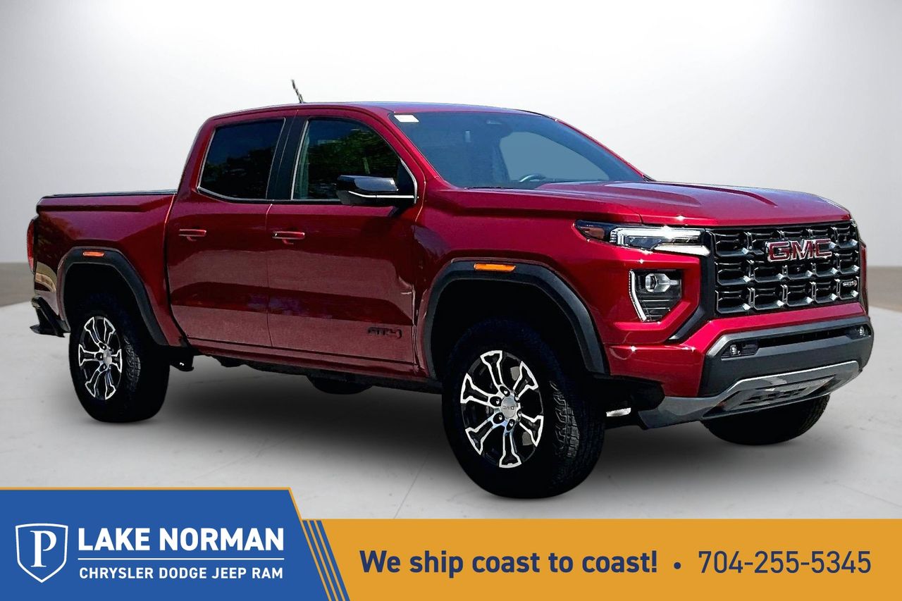 Volcanic Red Tintcoat 2024 GMC Canyon Pickup Truck Four-Wheel Drive 8-Speed Automatic