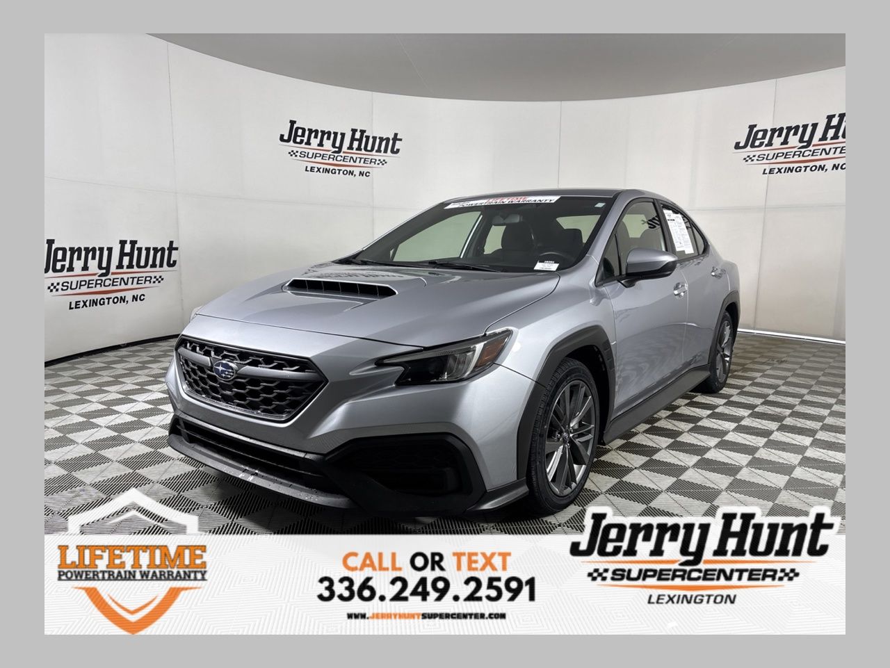 Ice Silver Metallic 2024 Subaru WRX Sedan All-Wheel Drive 6-Speed Manual