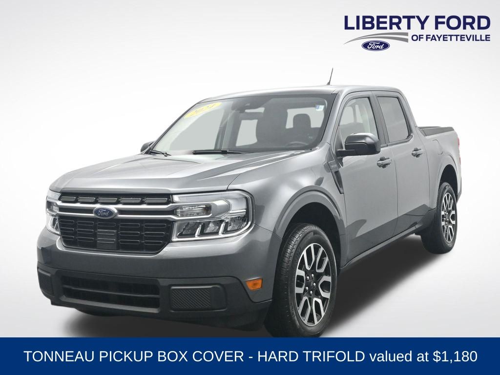 Gray Metallic 2024 Ford Maverick Pickup Truck Front-Wheel Drive Continuously Variable Transmission