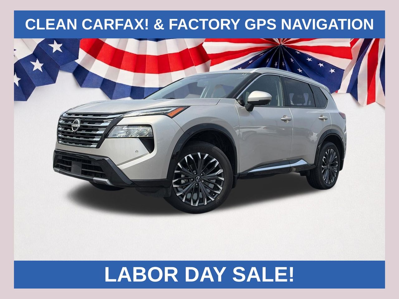 Champagne Silver Metallic 2024 Nissan Rogue SUV / Crossover Front-Wheel Drive Continuously Variable Transmission