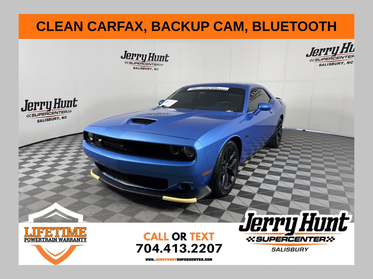 B5 Blue Pearlcoat 2023 Dodge Challenger R/T RWD Coupe Rear-Wheel Drive 8-Speed Automatic