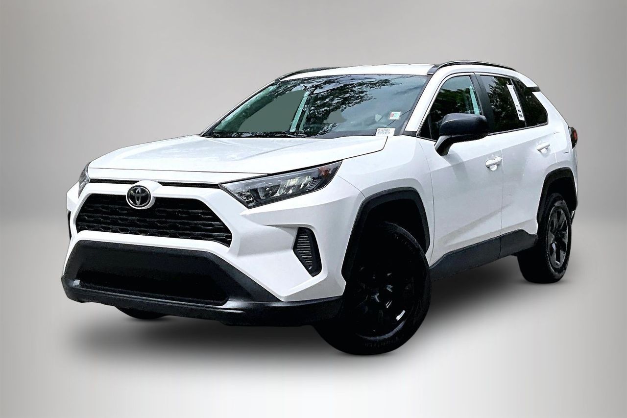 Super White 2021 Toyota RAV4 SUV / Crossover All-Wheel Drive 8-Speed Automatic