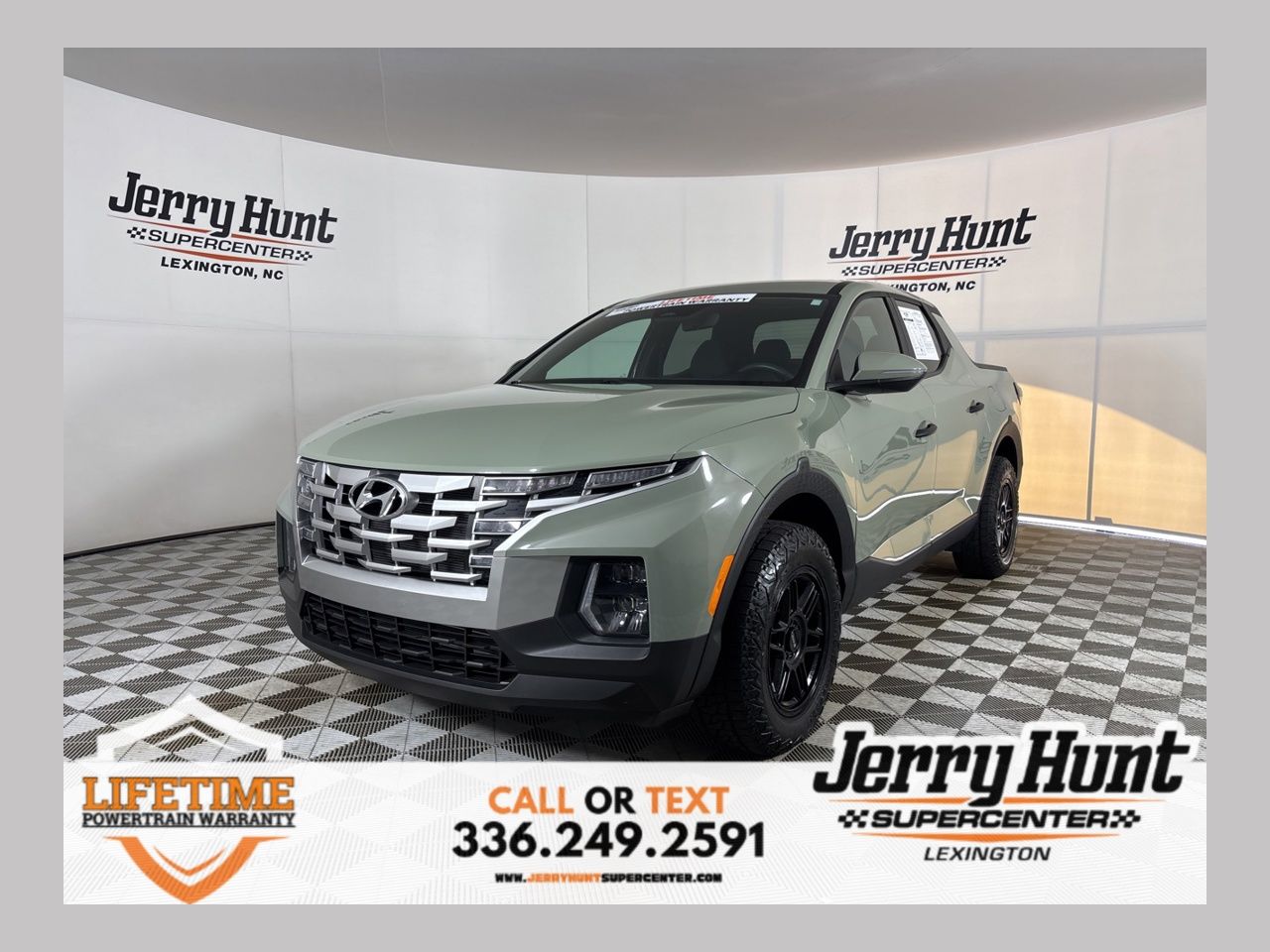 Sage Gray 2024 Hyundai Santa Cruz SEL Crew Cab AWD Pickup Truck All-Wheel Drive 8-Speed Automatic