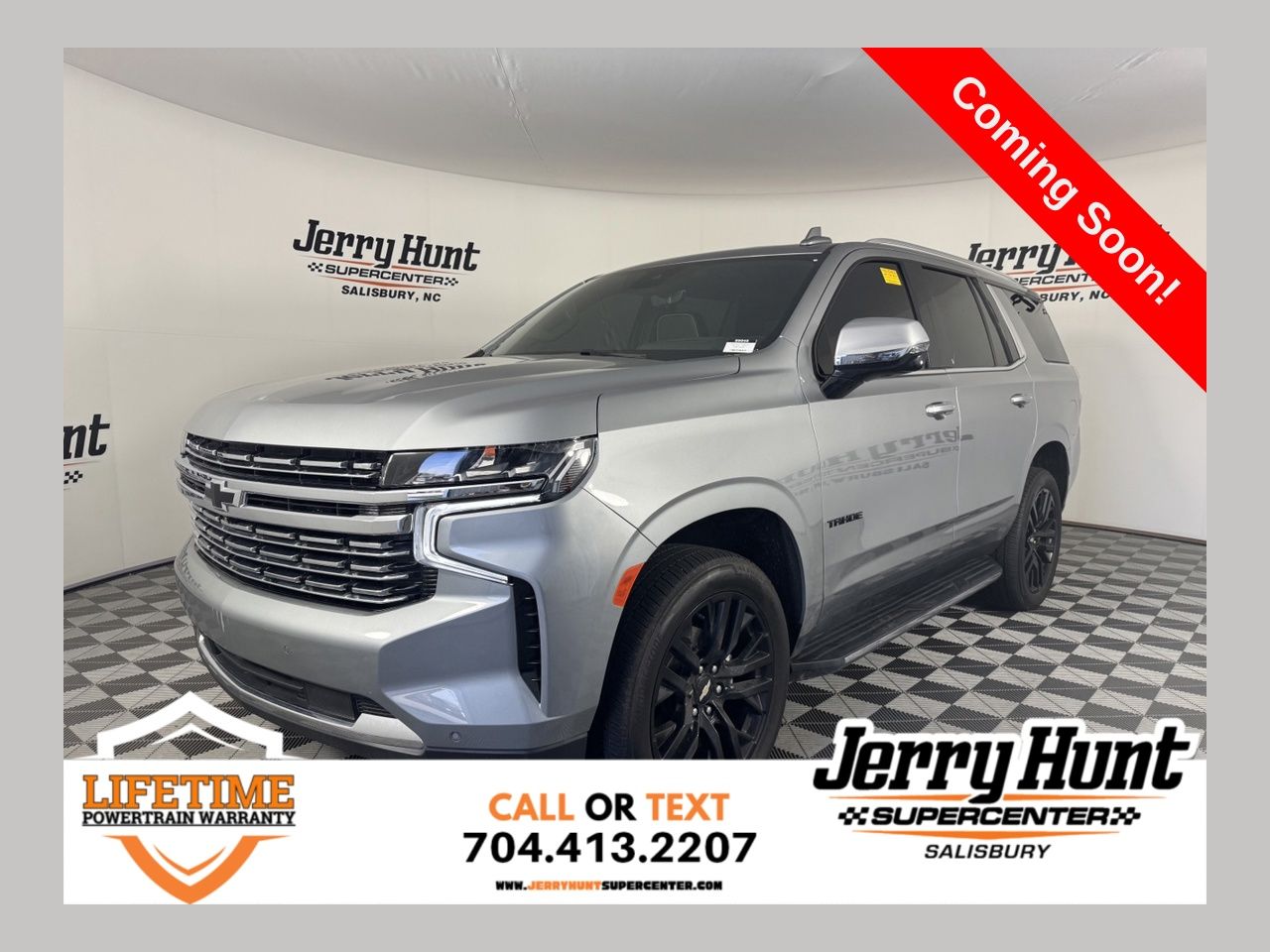 Sterling Gray Metallic 2024 Chevrolet Tahoe SUV / Crossover Four-Wheel Drive 