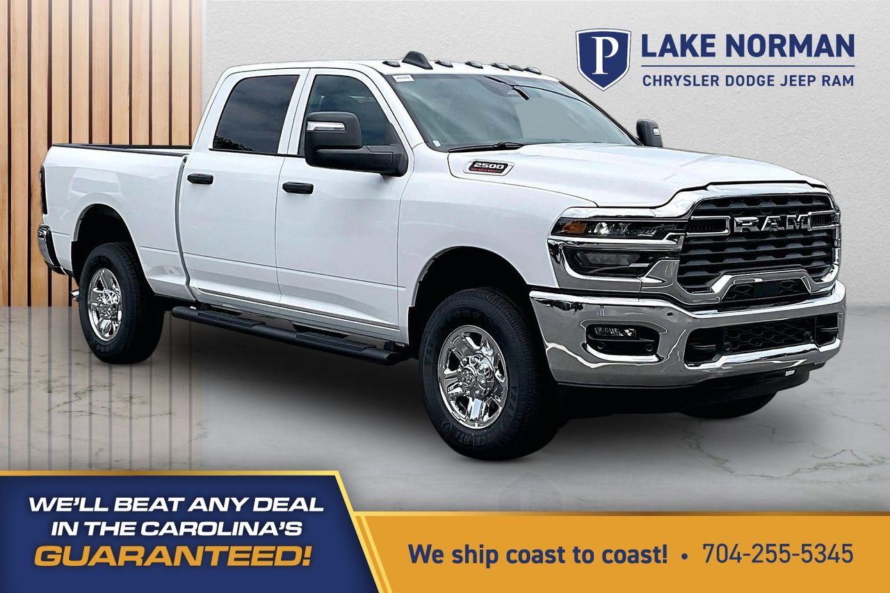 Bright White Clearcoat 2026 RAM 2500 Pickup Truck Four-Wheel Drive 8-Speed Automatic