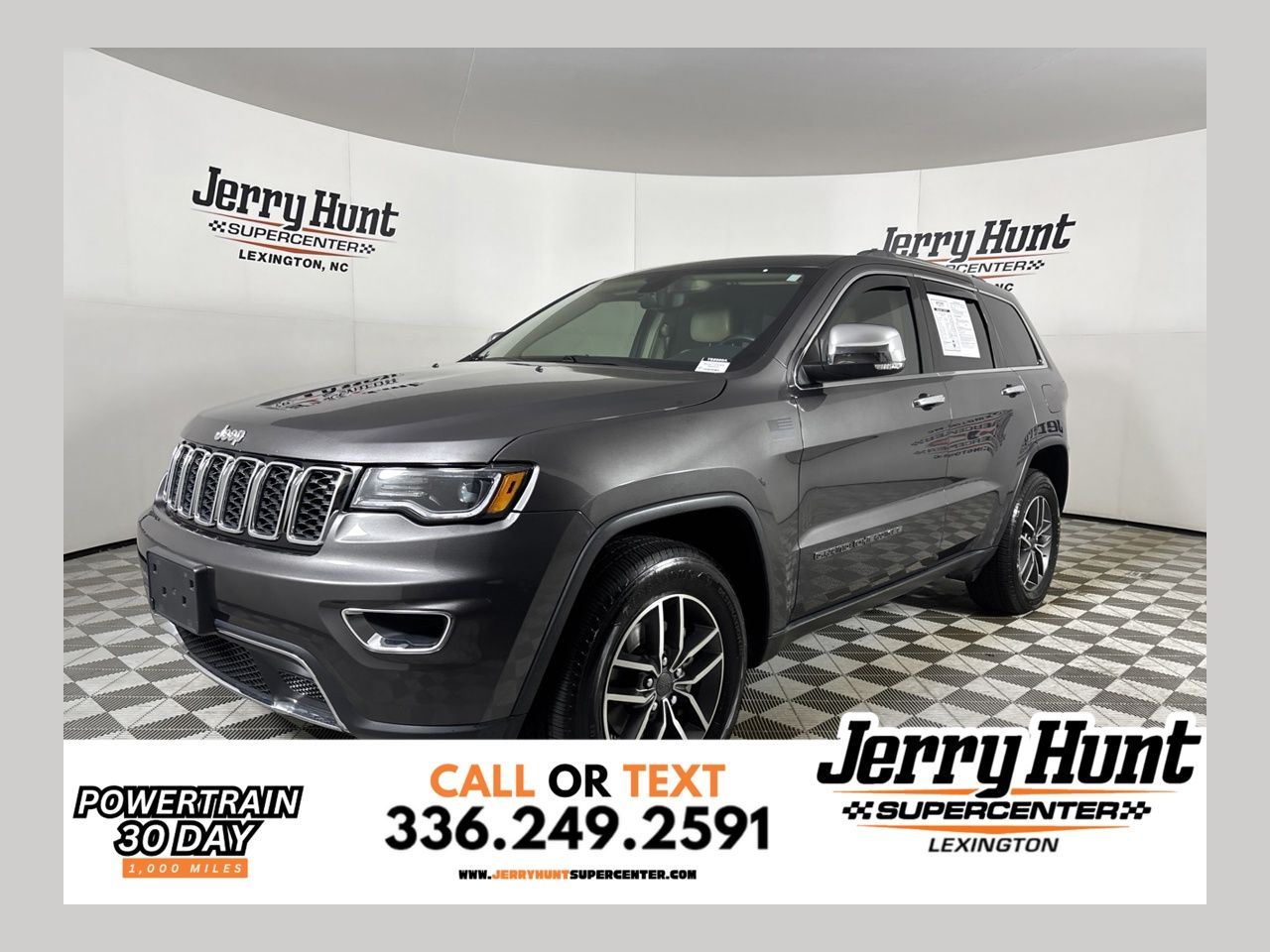 Gray (Granite Crystal Metallic Clearcoat) 2020 Jeep Grand Cherokee SUV / Crossover Four-Wheel Drive 8-Speed Automatic