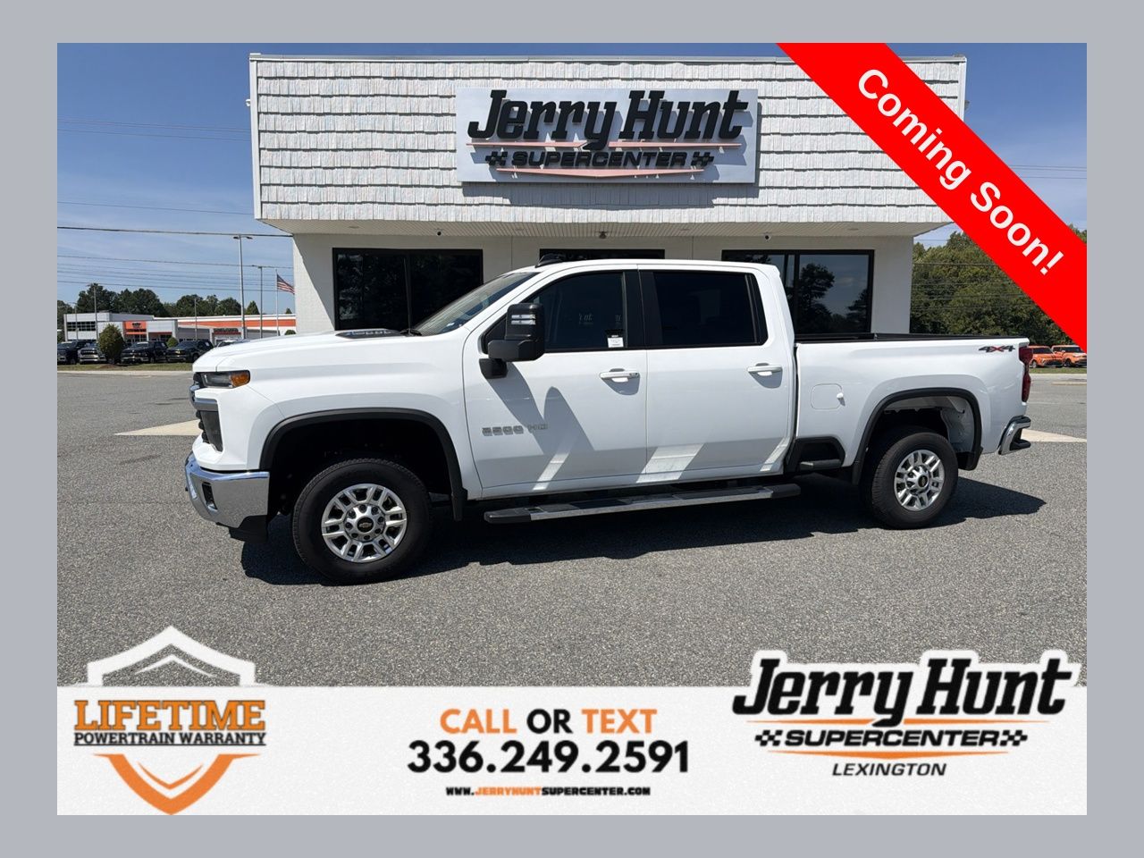 Summit White 2026 Chevrolet Silverado 2500HD Pickup Truck Four-Wheel Drive Automatic