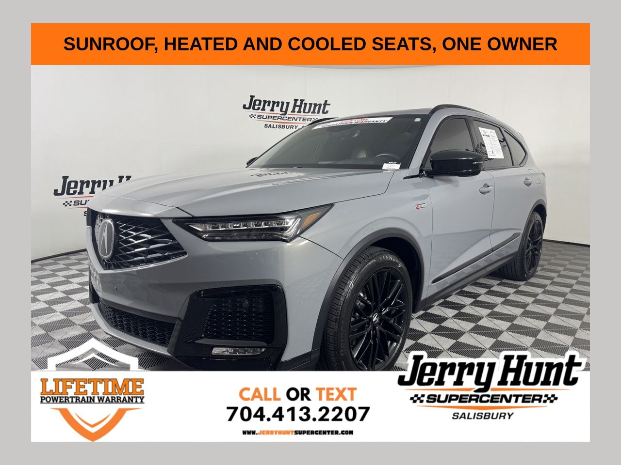 Gray 2025 Acura MDX SUV / Crossover All-Wheel Drive Automatic
