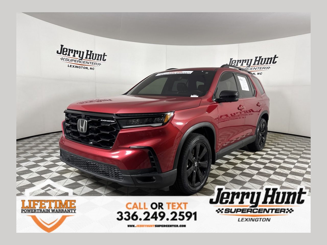 Red 2025 Honda Pilot SUV / Crossover All-Wheel Drive Automatic