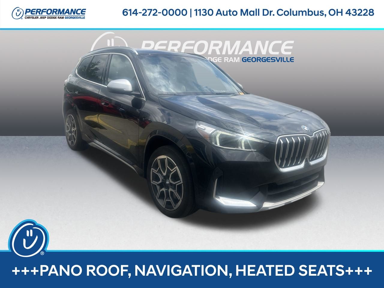 Black Sapphire Metallic 2024 BMW X1 SUV / Crossover All-Wheel Drive 7-Speed Automatic