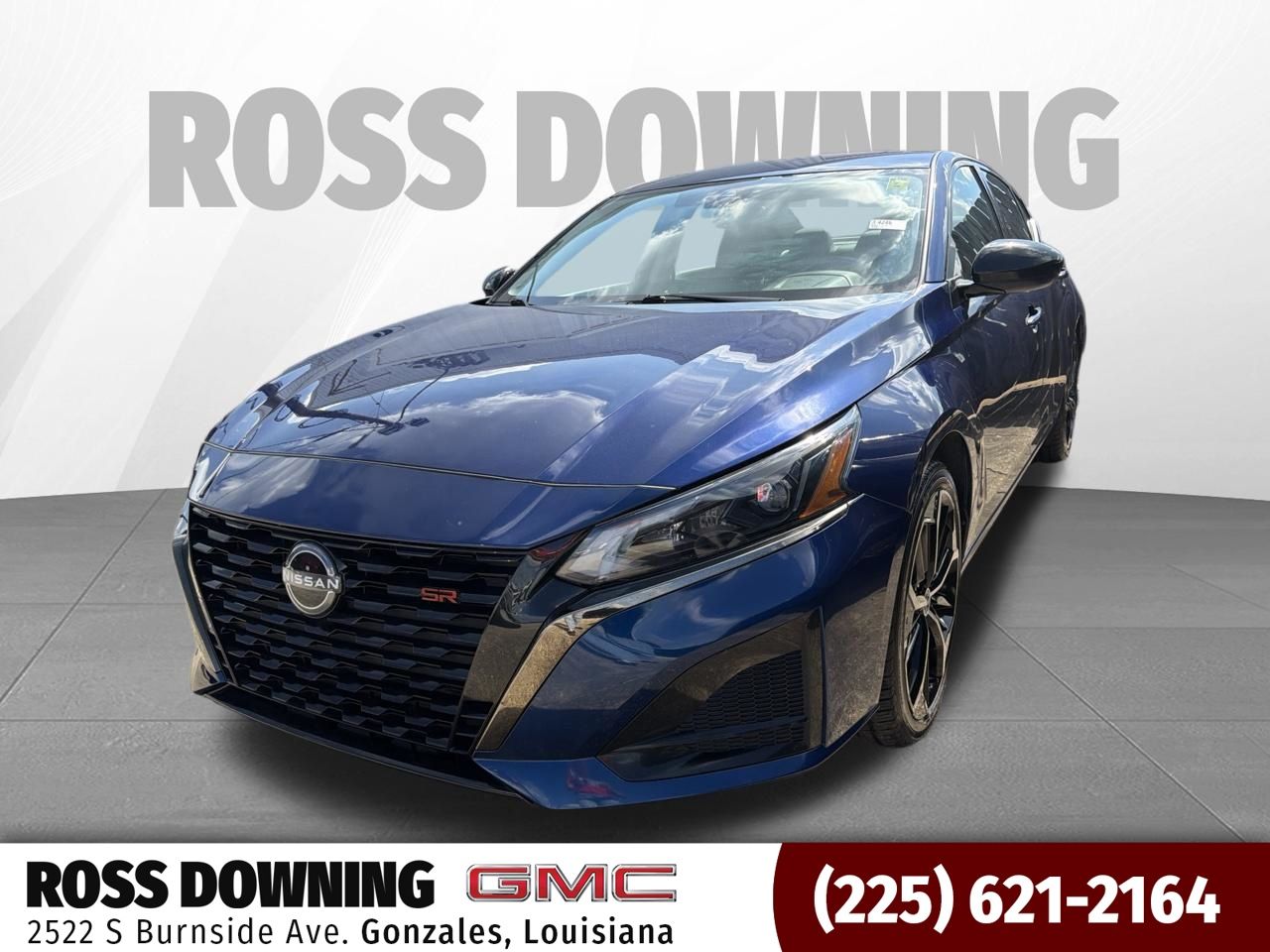 Deep Blue Pearl 2024 Nissan Altima Sedan Front-Wheel Drive Continuously Variable Transmission