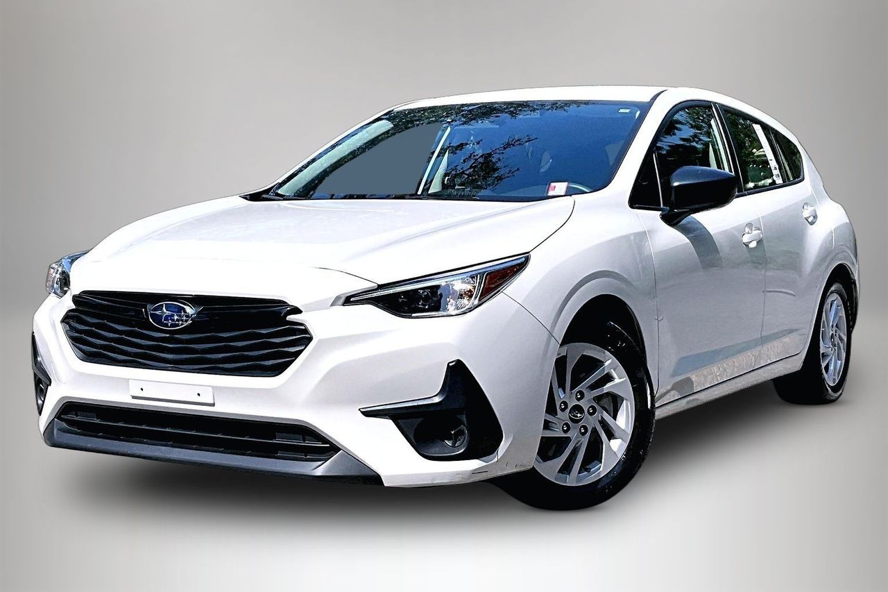 Crystal White Pearl 2024 Subaru Impreza Wagon All-Wheel Drive Continuously Variable Transmission