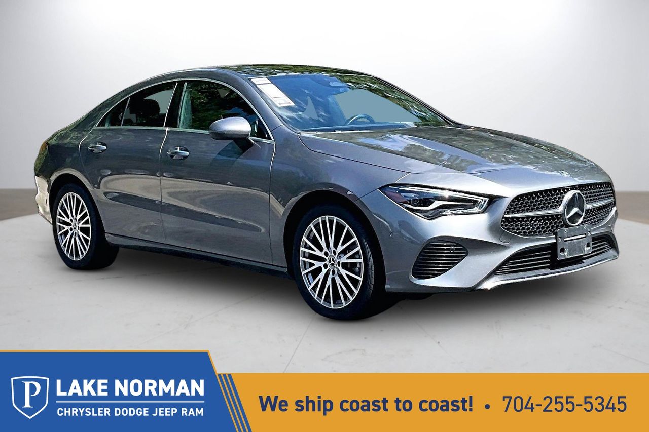 Gray Metallic 2025 Mercedes-Benz CLA Coupe Front-Wheel Drive 8-Speed Dual Clutch