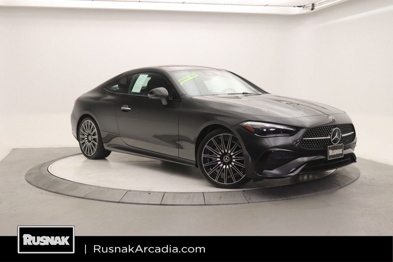 Graphite Gray Metallic 2026 Mercedes-Benz CLE 300 4MATIC Coupe All-Wheel Drive 9-Speed Automatic