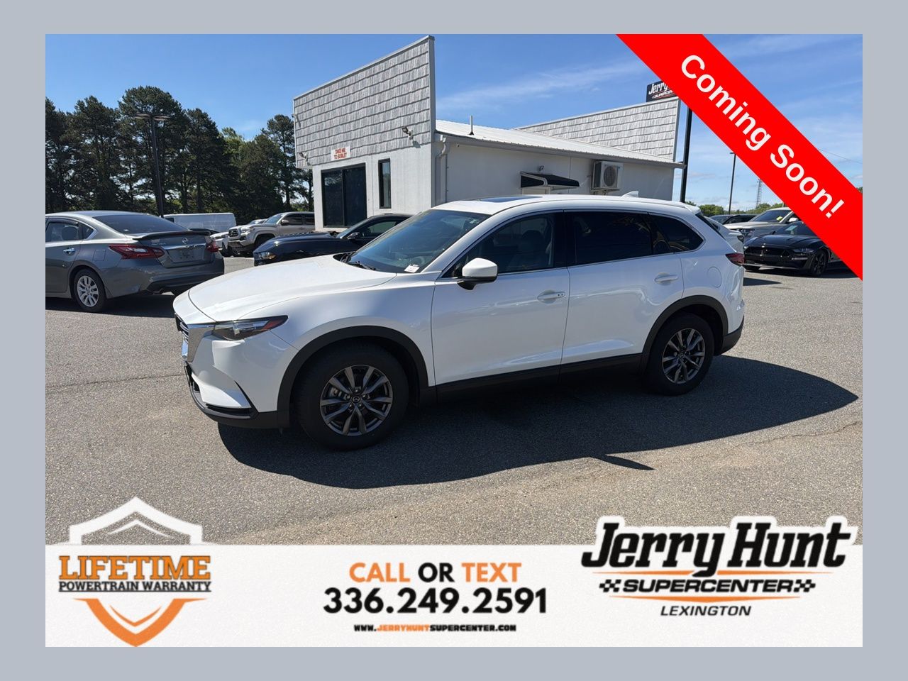 Snowflake White Pearl Mica 2023 Mazda CX-9 Touring AWD SUV / Crossover All-Wheel Drive 6-Speed Automatic