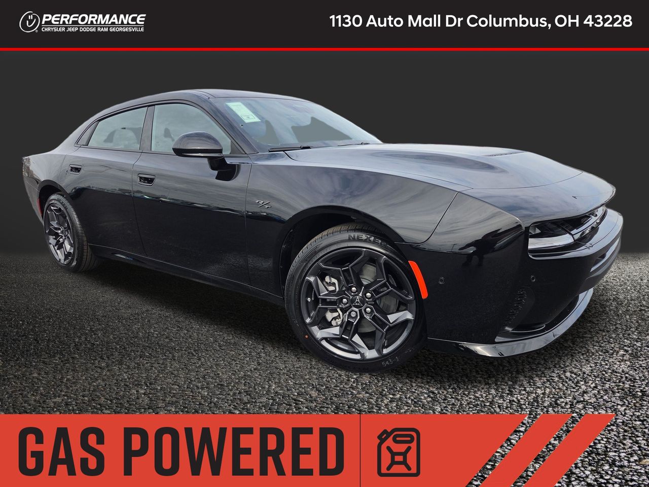 Diamond Black Crystal Pearlcoat 2026 Dodge Charger R/T Sedan AWD Sedan All-Wheel Drive 8-Speed Automatic