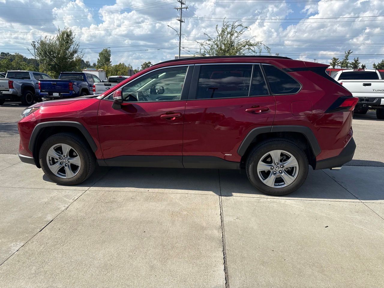 Certified Used 2025 Red Toyota XLE image 6