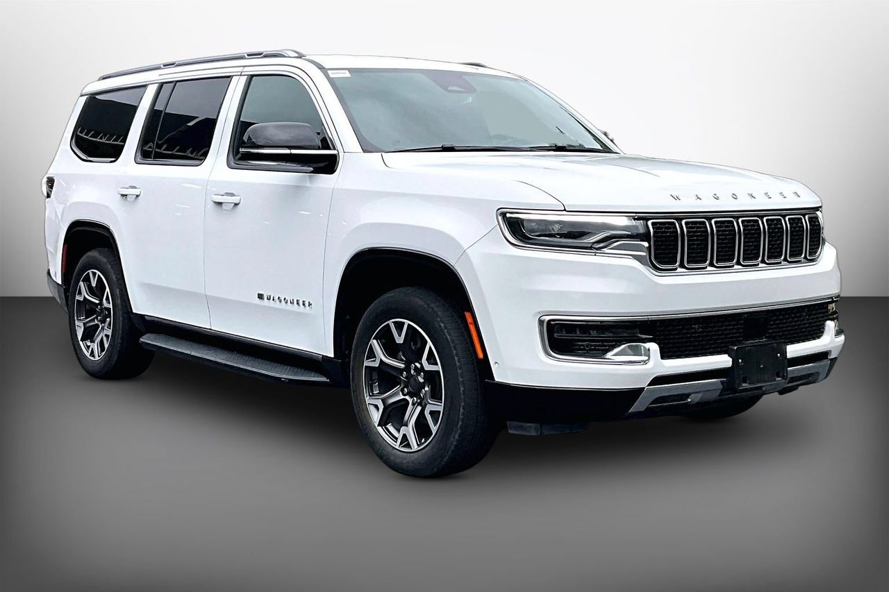 Bright White Clearcoat 2024 Jeep Wagoneer SUV / Crossover Four-Wheel Drive 8-Speed Automatic