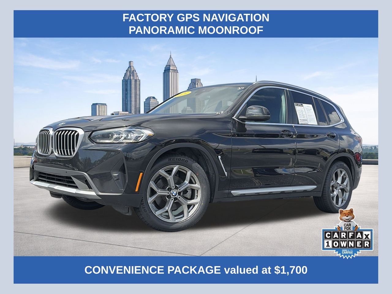 2024 BMW X3 sDrive30i RWD