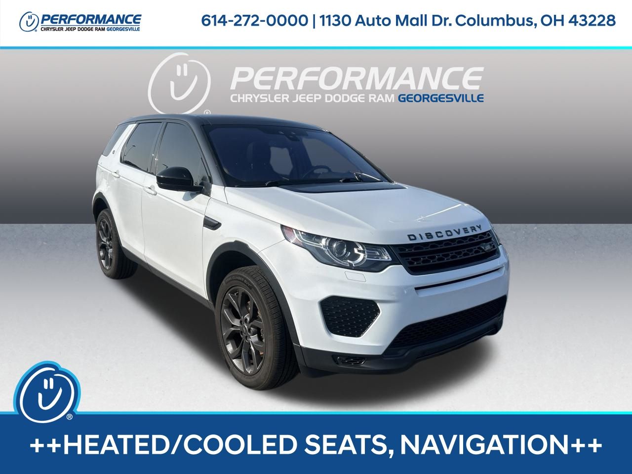 Yulong White Metallic 2019 Land Rover Discovery Sport SUV / Crossover All-Wheel Drive 9-Speed Automatic