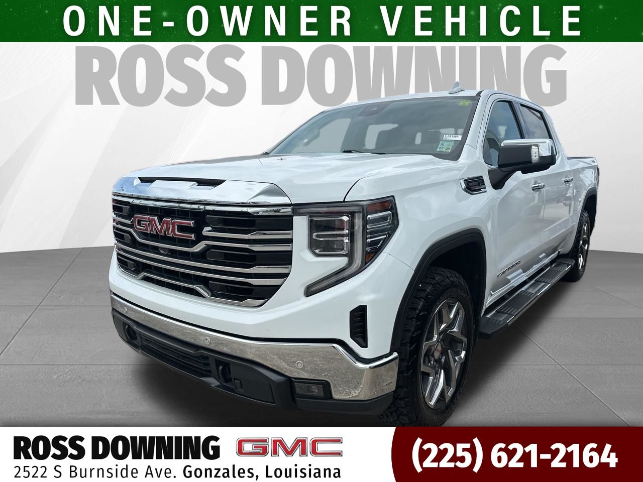 Summit White 2022 GMC Sierra 1500 Pickup Truck Four-Wheel Drive Automatic