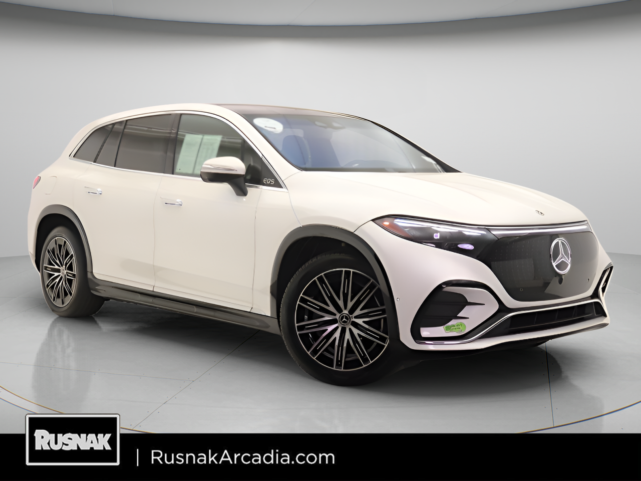 MANUFAKTUR Diamond White Metallic 2023 Mercedes-Benz EQS 580 4MATIC AWD Sedan All-Wheel Drive 1-Speed Automatic