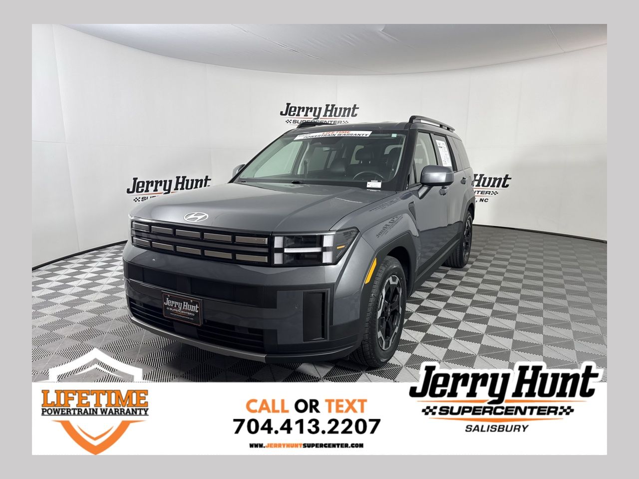 Ecotronic Gray 2025 Hyundai Santa Fe SEL AWD SUV / Crossover All-Wheel Drive Automatic