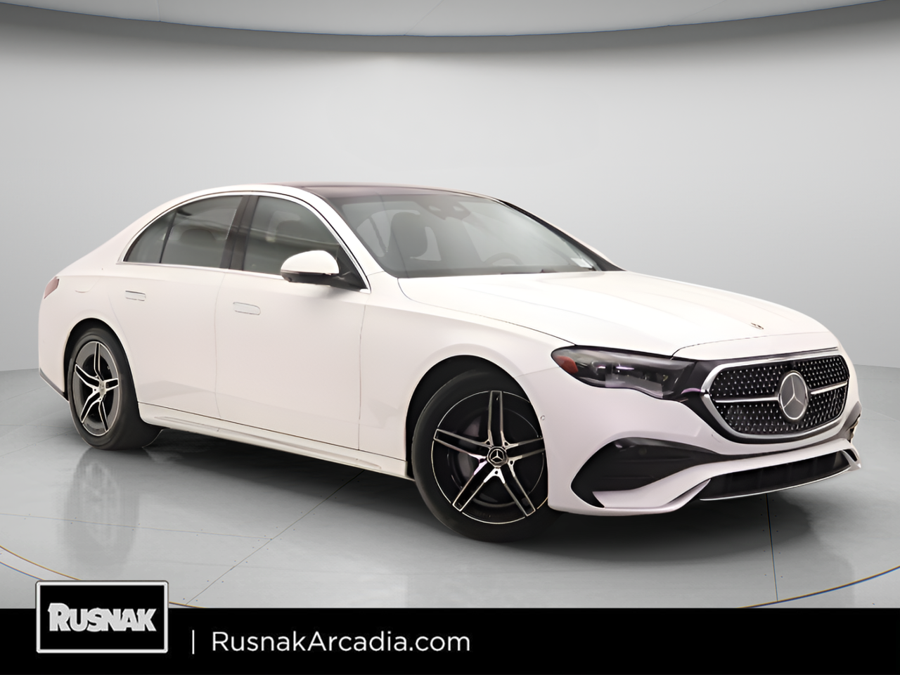 Polar White 2025 Mercedes-Benz E-Class E 350 4MATIC Sedan All-Wheel Drive 9-Speed Automatic