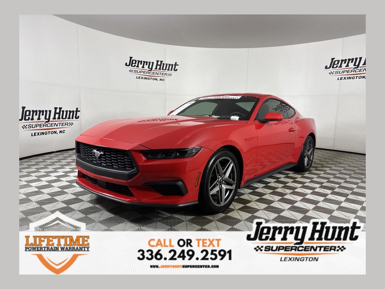 Race Red 2025 Ford Mustang Coupe Rear-Wheel Drive Automatic