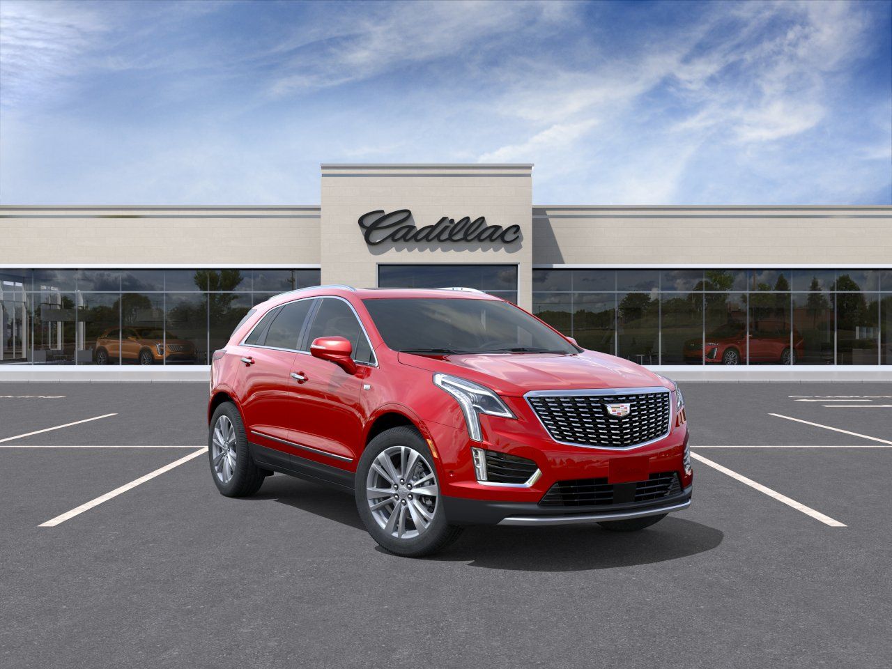 Radiant Red Tintcoat 2026 Cadillac XT5 Premium Luxury AWD SUV / Crossover Four-Wheel Drive 9-Speed Automatic