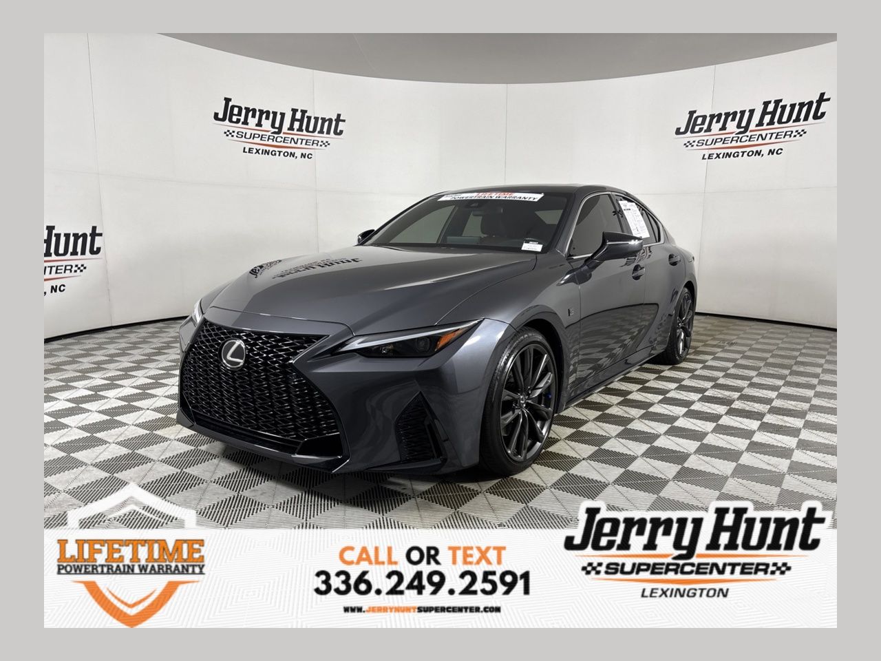 Gray 2025 Lexus IS Sedan Rear-Wheel Drive 8-Speed Automatic