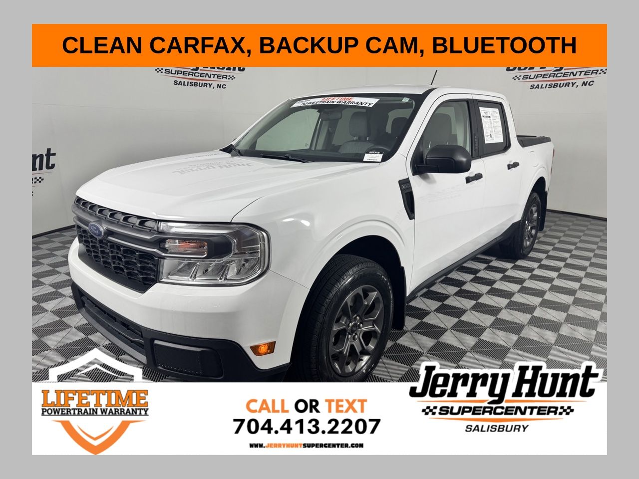 Oxford White 2022 Ford Maverick Pickup Truck All-Wheel Drive 8-Speed Automatic