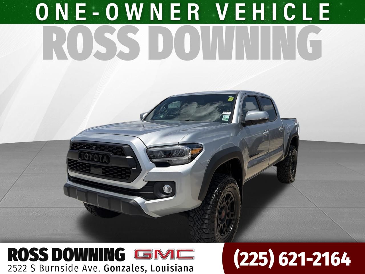 Celestial Silver Metallic 2023 Toyota Tacoma Pickup Truck Four-Wheel Drive 6-Speed Automatic