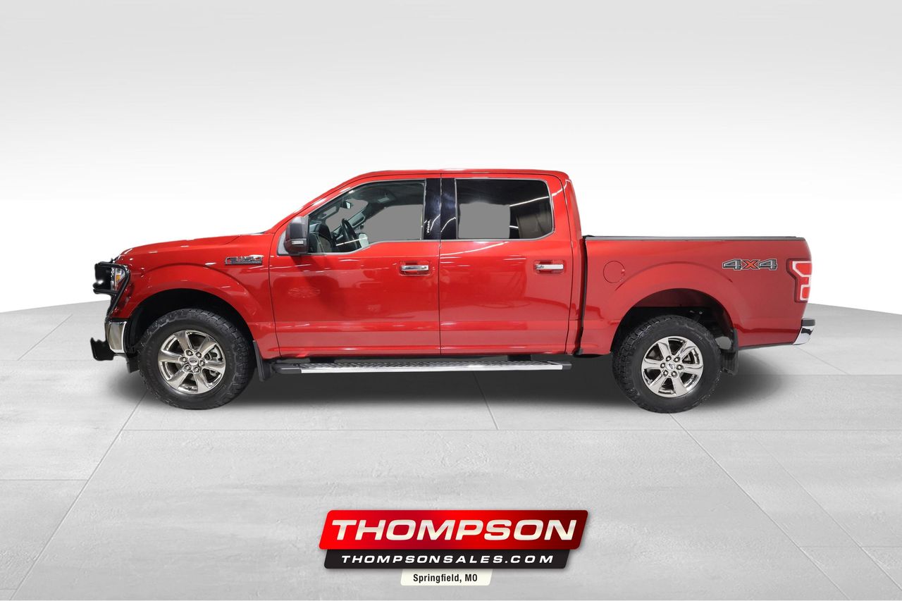 Red Metallic 2020 Ford F-150 Pickup Truck Four-Wheel Drive Automatic