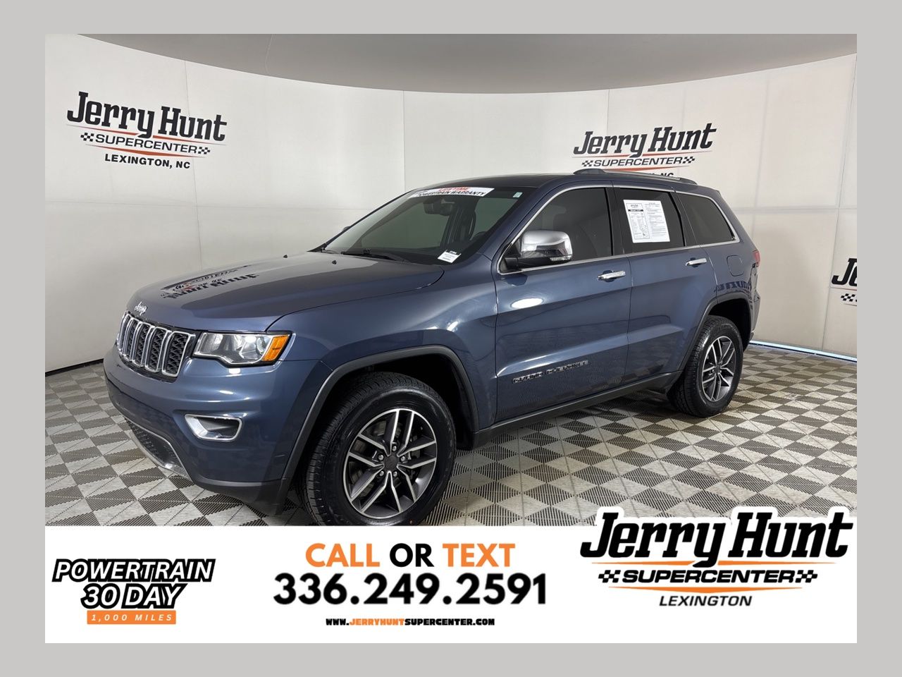 Pacific Blue Clearcoat 2021 Jeep Grand Cherokee Limited 4WD SUV / Crossover Four-Wheel Drive 8-Speed Automatic