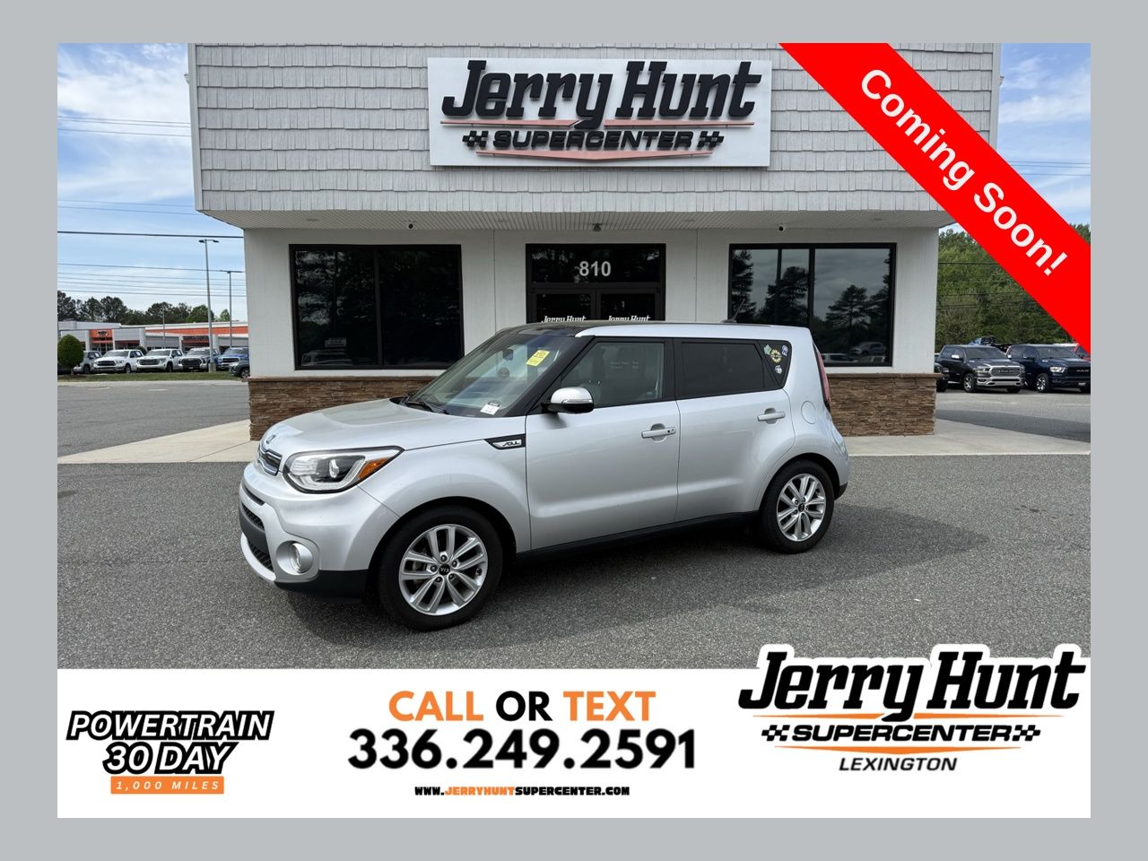 Bright Silver 2019 Kia Soul + FWD Wagon Front-Wheel Drive 6-Speed Automatic