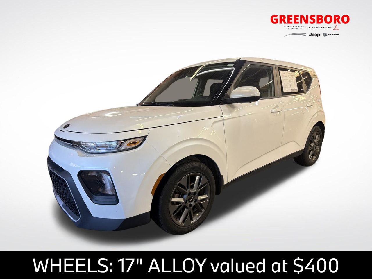 Snow White Pearl 2021 Kia Soul S FWD SUV / Crossover Front-Wheel Drive Continuously Variable Transmission