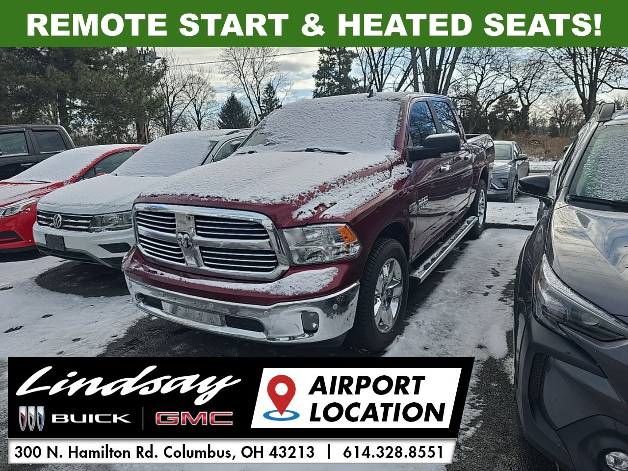 2017 RAM 1500 Big Horn Crew Cab 4WD