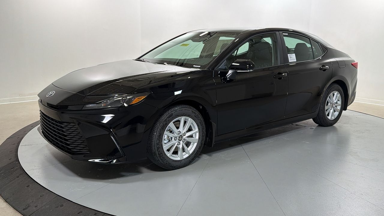 Midnight Black 2026 Toyota Camry Sedan Front-Wheel Drive Continuously Variable Transmission