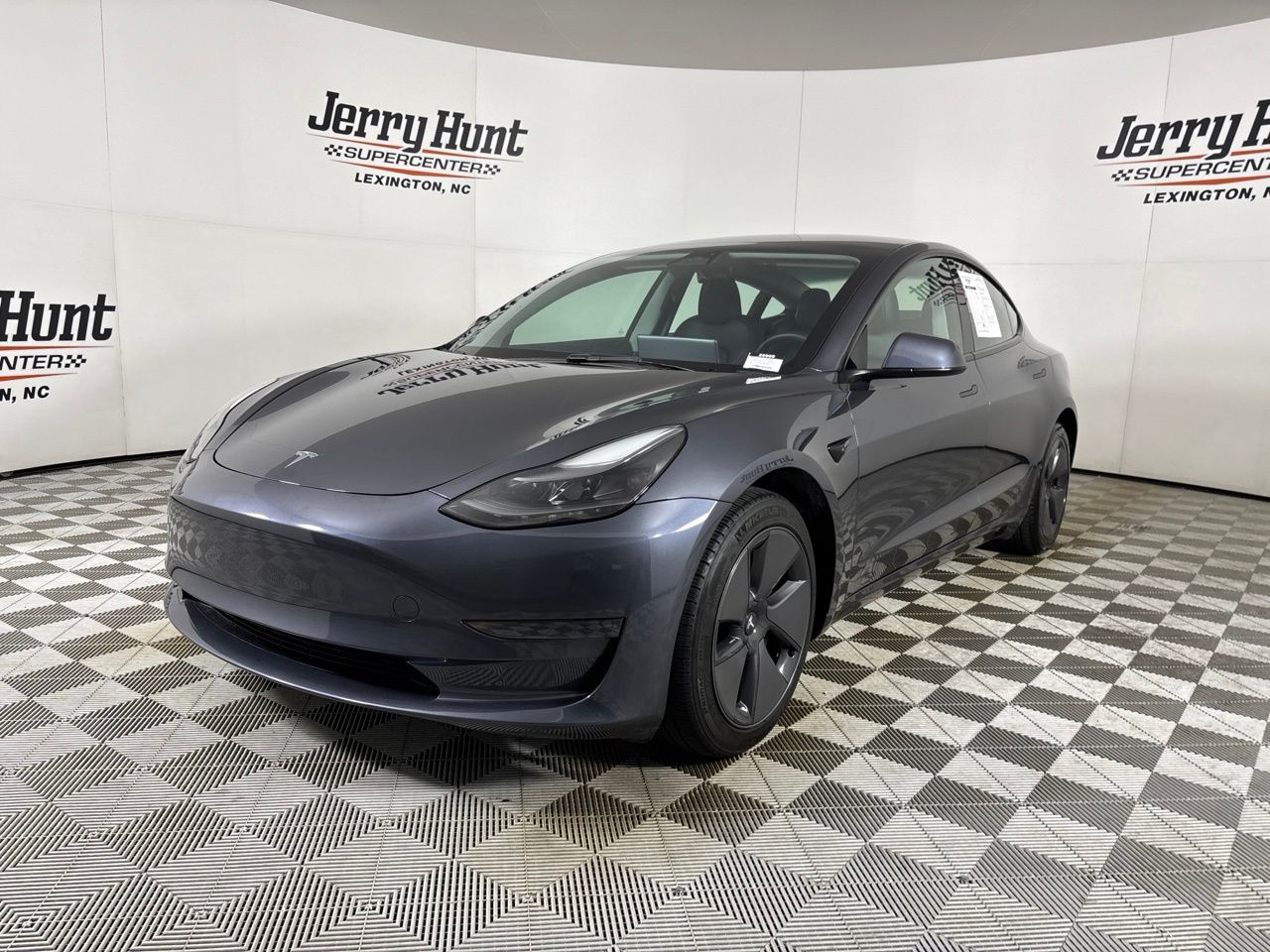 Silver 2023 Tesla Model 3 RWD Sedan Rear-Wheel Drive 1-Speed Automatic
