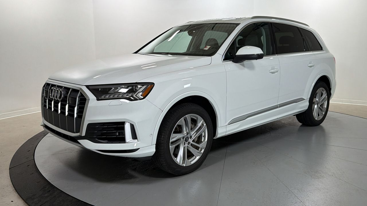 Carrara White 2023 Audi Q7 SUV / Crossover All-Wheel Drive 8-Speed Automatic
