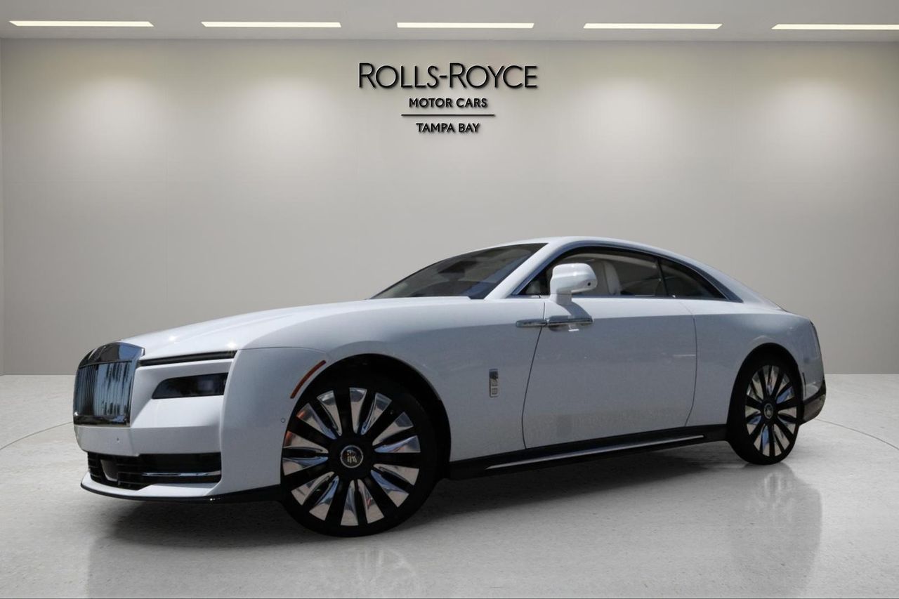 Artic White 2024 Rolls-Royce Spectre AWD Coupe All-Wheel Drive 1-Speed Automatic