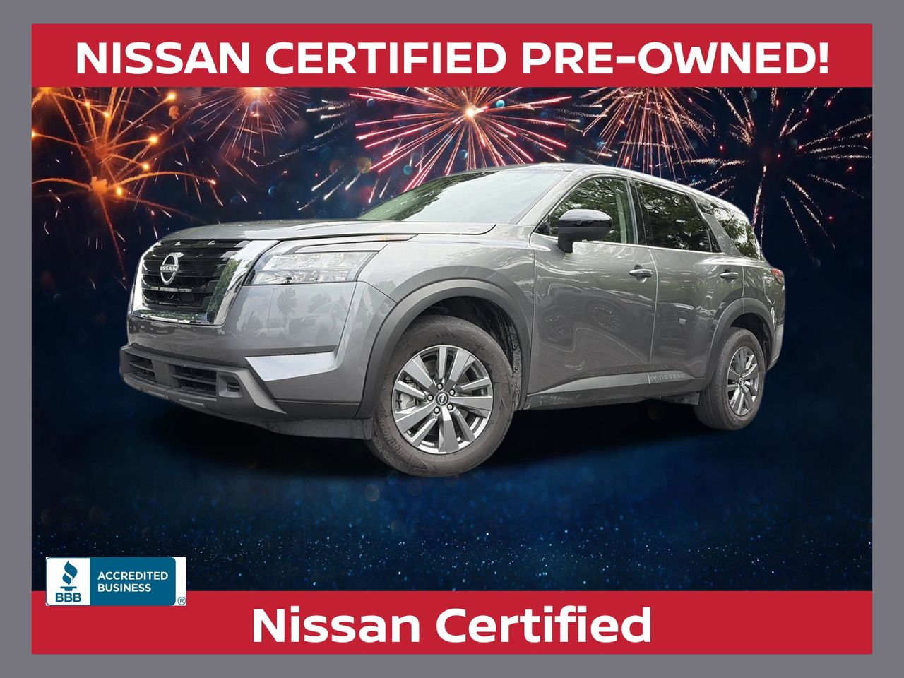 Gray (Gun Metallic) 2025 Nissan Pathfinder SUV / Crossover Front-Wheel Drive 9-Speed Automatic