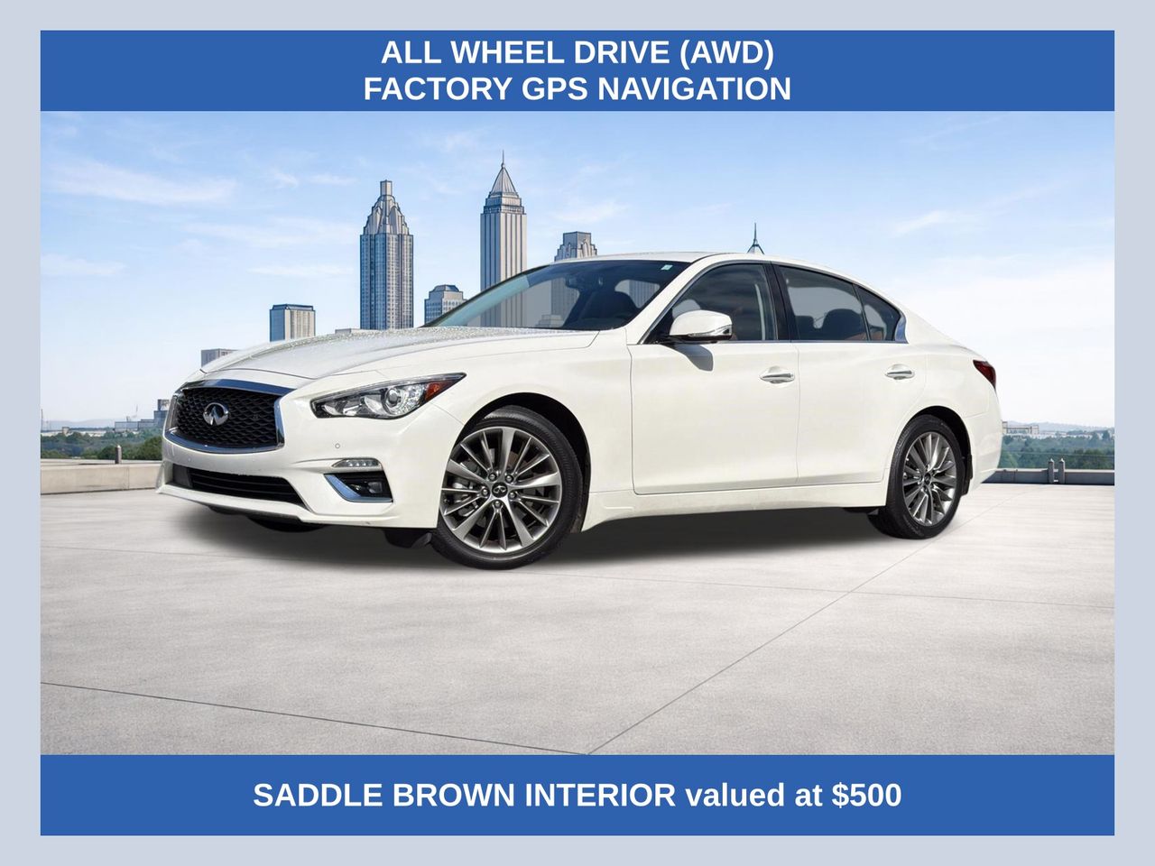 2023 INFINITI Q50 Luxe AWD   